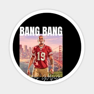 49 ers football illustration design Magnet